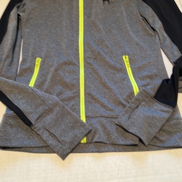 Pink zip up. No sizing on tag. - Picture 4 of 8